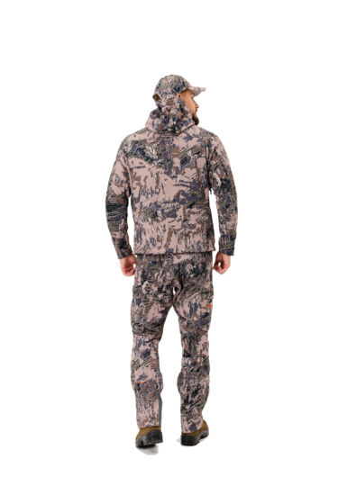 Непродуваемый костюм King Hunter Wind Camo Gray