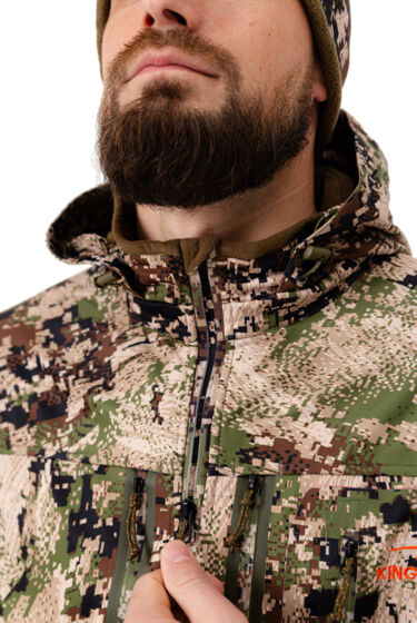 Непродуваемый костюм King Hunter Wind Mountain Camo